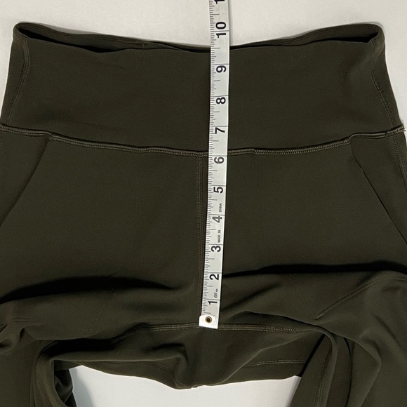 Lululemon Align Jogger Crop 23" 4/XS Dark Olive Green Cropped Pants Leggings OG - Picture 13 of 16